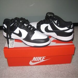 Nike Dunk Low Retro White Black Panda (Women's) (Size 5W)